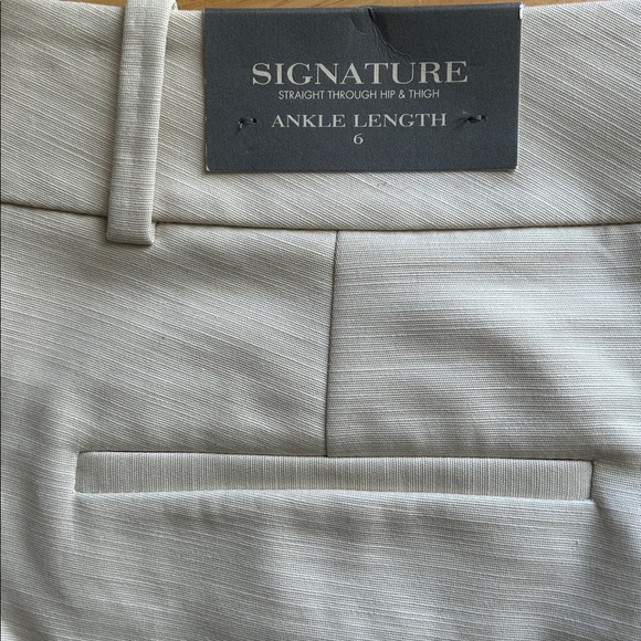 🆕 ANN TAYLOR Signature Straight Pant NWT Size 6 Women’s - Picture 8 of 13